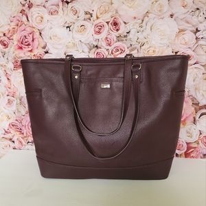 WOMAN’S Computer Bag, Maroon, Jewell by thirty one